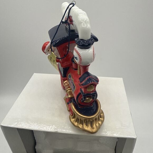 The Danbury Mint Cleveland Indians Holiday Expess Train ornament 2006 - Picture 4 of 8